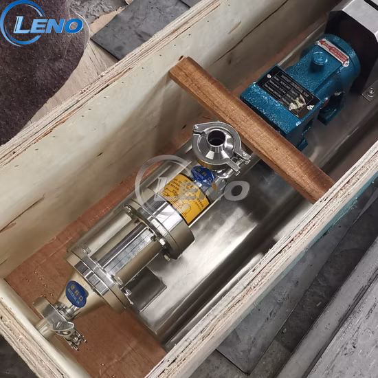 高粘度ステンレス製プログレッシブキャビティポンプ