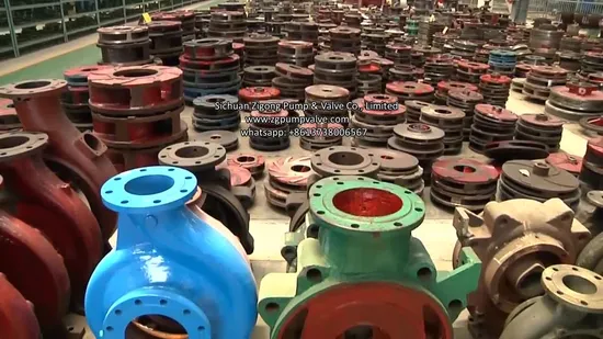 Vertical Long Shaft Anti-Wearing Submerged Centrifugal Slurry Sump Pump